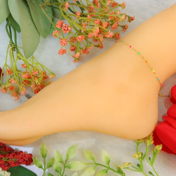 "New Beautiful Design Anklet for Women/Girls, Gift, A727 - Picture 2 of 10